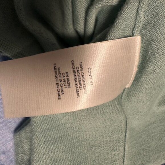 Tibi Tissue Weight Cashmere Tank, Sz M (fits small) - Picture 7 of 7